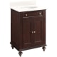 A thumbnail of the Signature Hardware 953302-24-UM-0 Dark Espresso / Arctic White