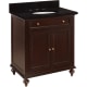 A thumbnail of the Signature Hardware 953302-30-UM-8 Dark Espresso / Absolute Black