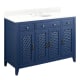 A thumbnail of the Signature Hardware 943024-UM-8 Bright Navy Blue / Feathered White
