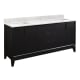 A thumbnail of the Signature Hardware 952427-RUMB-0 Black / Carrara Marble