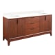 A thumbnail of the Signature Hardware 952429-RUMB-1 Light Walnut / Feathered White