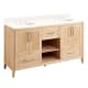 A thumbnail of the Signature Hardware 953345-60-UM-8 Natural Bamboo / Arctic White