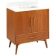 A thumbnail of the Signature Hardware 953363-30-RUMB-8 Teak / Feathered White