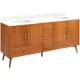 A thumbnail of the Signature Hardware 953363-72-RUMB-1 Teak / Feathered White