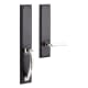 A thumbnail of the Signature Hardware 953385-DU-LH Matte Black / Polished Nickel