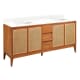 A thumbnail of the Signature Hardware 953674-72-RUMB-8 Teak / Feathered White