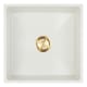 A thumbnail of the Signature Hardware 953879 White / Brushed Gold Drain