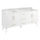 A thumbnail of the Signature Hardware 953912-72-RUMB-0 Bright White / Carrara Marble