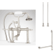 A thumbnail of the Signature Hardware 935655-4 Signature Hardware-935655-4-Brushed Nickel Contents