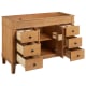 A thumbnail of the Signature Hardware 941067-R Signature Hardware-941067-R-Opened Vanity Base Only at Angle