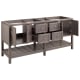 A thumbnail of the Signature Hardware 941132-1 Signature Hardware-941132-1-Opened Vanity Base Only at Angle