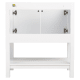 A thumbnail of the Signature Hardware 942014-8 Signature Hardware-942014-8-Vanity Cabinet Base Only Back View