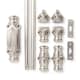 A thumbnail of the Signature Hardware 942151 Signature Hardware-942151-Brushed Nickel-Detailed View
