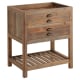 A thumbnail of the Signature Hardware 942249-R Signature Hardware-942249-R-Vanity Cabinet Base Only at Angle
