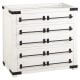 A thumbnail of the Signature Hardware 942285-8 Signature Hardware-942285-8-Vanity Cabinet Base Only at Angle