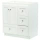 A thumbnail of the Strasser Shaker-30-4-Vanity-Right Satin White