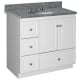 A thumbnail of the Strasser Ultraline-36-4-Vanity-Left Satin White