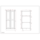 A thumbnail of the Sunny Wood ESP2454B-A Dimensions