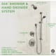 A thumbnail of the Symmons 3505-H321-V-CYL-B Dia Shower System Dimensions