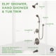 A thumbnail of the Symmons 5506 Elm Shower System Dimensions