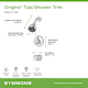 A thumbnail of the Symmons 9602-P-1.5-TRM Alternate Image