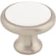 A thumbnail of the Top Knobs M422 Brushed Satin Nickel / White Ceramic