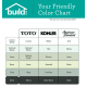 A thumbnail of the TOTO CST412MF Toto-CST412MF-Color Chart