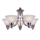 A thumbnail of the Trans Globe Lighting 6545 Brushed Nickel