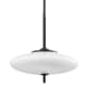 A thumbnail of the Troy Lighting F7775 Satin Black / Black Leather