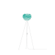A thumbnail of the UMAGE 02059 Carmina Mini Freestanding Turquoise with White Floor Tripod