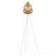 A thumbnail of the UMAGE 2096 Conia Mini Freestanding Brushed Brass with White Base