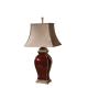 A thumbnail of the Uttermost 26684 Burgundy Ceramic With Bronze Metal Detail