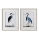 A thumbnail of the Uttermost 33668 Blue Heron / White Washed Frame