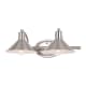 A thumbnail of the Vaxcel Lighting W0284 Satin Nickel / Matte White