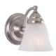 A thumbnail of the Vaxcel Lighting WL35121 Brushed Nickel