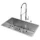 A thumbnail of the Vigo VG15432 Stainless Steel Sink / Stainless Steel Faucet