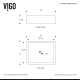 A thumbnail of the Vigo VGT1084 Vigo-VGT1084-Line Drawing - Sink