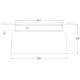 A thumbnail of the Visual Comfort BBL4092 BBL4092 Line Drawing