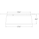 A thumbnail of the Visual Comfort BBL4096 BBL4096 Line Drawing