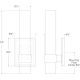 A thumbnail of the Visual Comfort S2165CG S2165CG Line Drawing