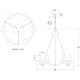 A thumbnail of the Visual Comfort S5040 S5040 Line Drawing
