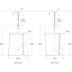 A thumbnail of the Visual Comfort S5647 S5647 Line Drawing