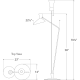 A thumbnail of the Visual Comfort ARN1712 ARN1712 Line Drawing