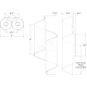 A thumbnail of the Visual Comfort ARN2065 ARN2065 Line Drawing