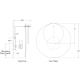 A thumbnail of the Visual Comfort ARN2455 ARN2455 Line Drawing