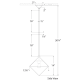 A thumbnail of the Visual Comfort ARN5355 ARN5355 Line Drawing