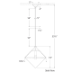 A thumbnail of the Visual Comfort ARN5357 ARN5357 Line Drawing