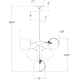 A thumbnail of the Visual Comfort ARN 5401-WG ARN 5401 Line Drawing