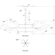 A thumbnail of the Visual Comfort ARN5411 ARN5411 Line Drawing