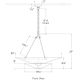 A thumbnail of the Visual Comfort ARN5427 ARN5427 Line Drawing